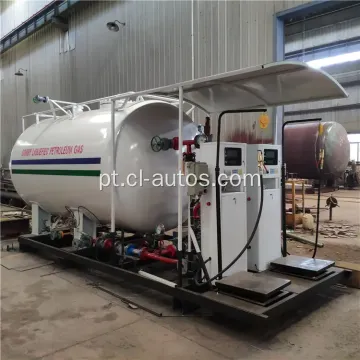 5cbm 2tons 3tons LPG Skid Station